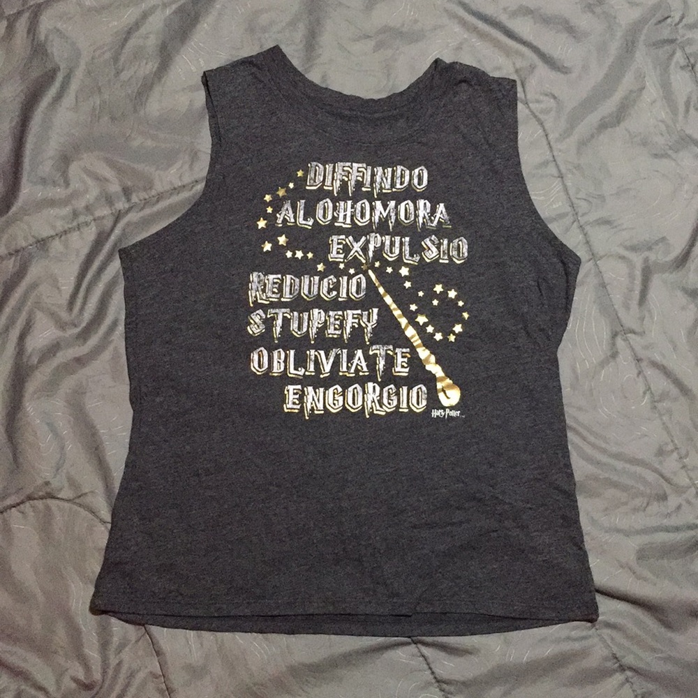 Magic Wand Harry Potter Sleeveless T-shirt